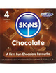 4x Preservativos Skins Premium Chocolate