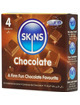 4x Preservativos Skins Premium Chocolate