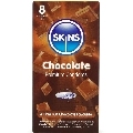 8x Preservativos Skins Premium Chocolate