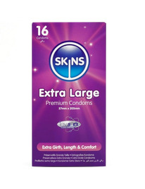 16x Preservativos Skins Premium Extra Grande