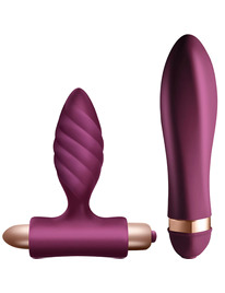 Kit Climaximum Vibrador e Plug