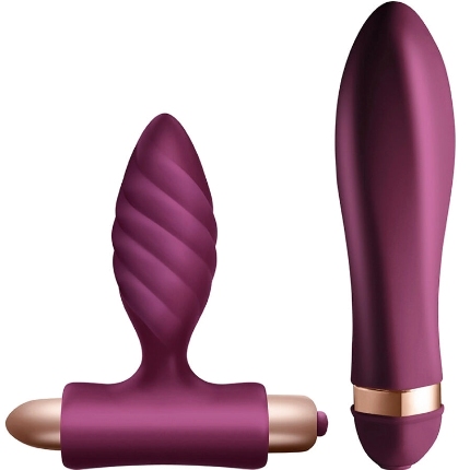 Kit Climaximum Vibrador e Plug