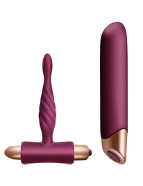 Kit Climaximum Rapture Vibrador e Plug Anal