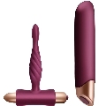 Kit Climaximum Rapture Vibrador e Plug Anal
