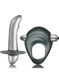 climaximum - entice kit anillo para pene + vibrador prÓstata principiantes
