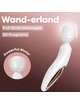 satisfyer - wand erland vibrating massager white