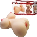 crazy bull - fiona torso femenino realista vagina y anal 7.1 kg