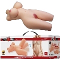 crazy bull - tiffany torso femenino realista vagina y anal 5.5 kg