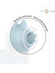 Intense - duchess stimulator with rotating tongue 360 blue