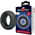 Cockring Crazy Bull Silicone Dilson Preto