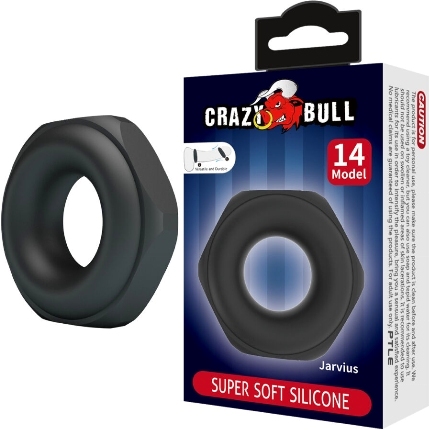 crazy bull - jarvius silicone ring model 14