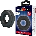 Cockring Crazy Bull Silicone Jarvius Preto
