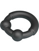Cockring Crazy Bull Silicone Meco Preto