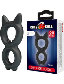 crazy bull - toran anillo doble silicona modelo 20