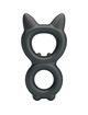 Cockring Duplo Crazy Bull Silicone Toran Preto