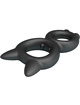 Cockring Duplo Crazy Bull Silicone Toran Preto