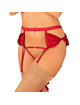 Garter Belt Obsessive Rubinesa Red