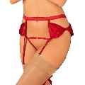 Garter Belt Obsessive Rubinesa Red