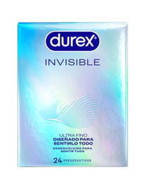 durex - ultra thin invisible condoms 24 units