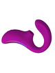 lelo - enigma double suction stimulation purple massager