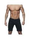 Calções Addicted Zippers Short Jeans Preto,500152