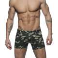 Calções Addicted Camo Jeans Short Camuflagem Verde