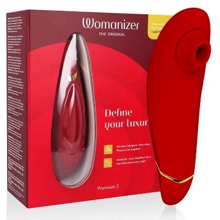 Estimulador de Clitóris Womanizer Premium 2 Bordeaux