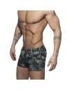 Calções Addicted Camo Jeans Short Camuflagem Cinza,500154