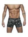 Calções Addicted Camo Jeans Short Camuflagem Cinza,500154