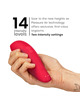 Estimulador de Clitóris Womanizer Marilyn Monroe Classic 2 Vermelho