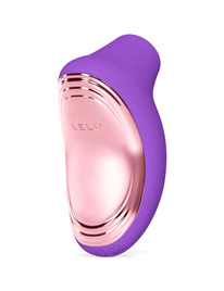 lelo - sona 2 travel purple sonic clitoris massager