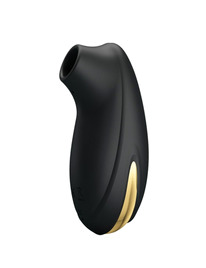 pretty love - succionador-masajeador de lujo recargable negro