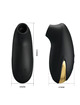 pretty love - luxury rechargeable suction massager black