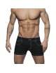 Adicta A Los Shorts De La Tela Cruzada Short De Color Negro,500158