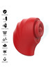 Intense - donnie clitoral stimulator red/green