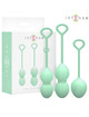 intense - charli kegel ball kit light jade green