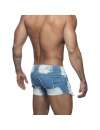 Shorts Addicted Mini Jeans Holes Blue 500159