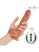 Vibrador Realístico Mr Intense Baldwin com Comando Bege 22 cm