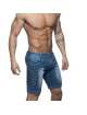 Shorts Addicted Zippers Denim Shorts Blue 500160