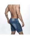 Calções Addicted Zippers Short Jeans Azul,500160