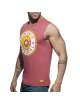 La Manga Del Cubo De Adictos En El Circuito Chico De 2018 Tank Top De Color Rojo Oscuro,500188
