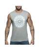 La Manga Del Cubo De Adictos En El Circuito Chico De 2018 Tank Top De Color Gris,500196