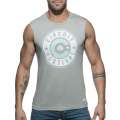 Sleeve Armhole Addicted Circuit Boy 2018 Tank Top Gray