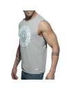 La Manga Del Cubo De Adictos En El Circuito Chico De 2018 Tank Top De Color Gris,500196