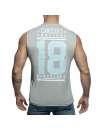 La Manga Del Cubo De Adictos En El Circuito Chico De 2018 Tank Top De Color Gris,500196