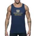 Manga Cava Addicted High Class Hooker Tank Top Azul Marinho