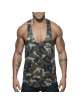Manga Sisa Adicto Farmacia De Camuflaje, Los Tanques (Tank Top De Camuflaje De Color Marrón,500170