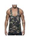 Manga Sisa Adicto Farmacia De Camuflaje, Los Tanques (Tank Top De Camuflaje De Color Marrón,500170
