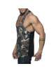 Manga Sisa Adicto Farmacia De Camuflaje, Los Tanques (Tank Top De Camuflaje De Color Marrón,500170