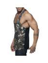 Manga Sisa Adicto Farmacia De Camuflaje, Los Tanques (Tank Top De Camuflaje De Color Marrón,500170